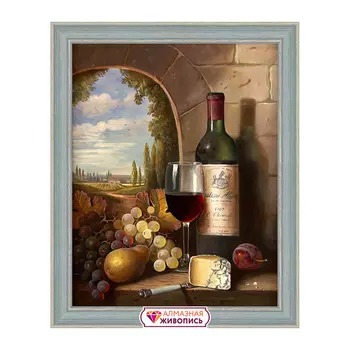 АЖ-1022 Картина стразами 'Шато Марго' 40*50см