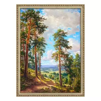 АЖ-1814 Картина стразами 'Орлиная песня' 50*70см