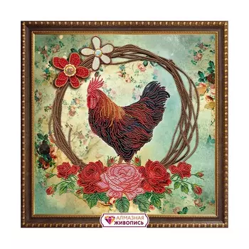 АЖ-3005 Картина стразами 'Альштейр' 40х40 см