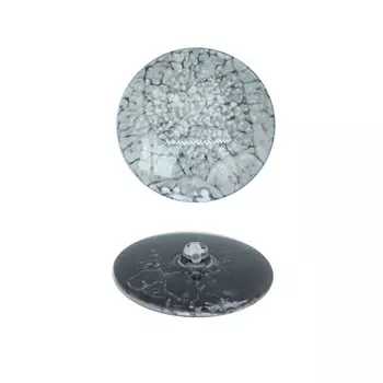 Б05 Пуговица (3.01-055-38) (снежок мрамор (буланжерит))