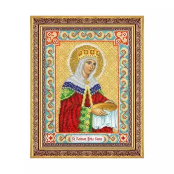 Б1021 Набор для вышивания бисером 'Паутинка' 'Святая Равноапостольная Царица Елена', 19*25,5 см