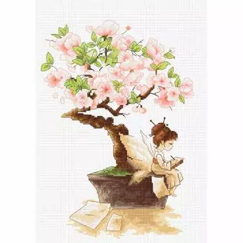 B1114 Набор для вышивания 'Сакура' 18*25,5см, Luca-S