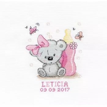 B1147 Набор для вышивания 'Летисия' 13*15,5 см, Luca-S