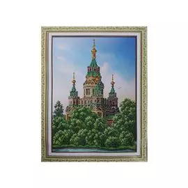 Б1446 Набор для вышивания бисером 'Паутинка' 'Петергоф', 28*38 см