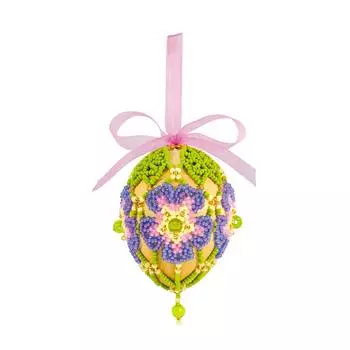 Б176 Набор для бисероплетения Риолис 'Яйцо пасхальное', 6,5*5 см