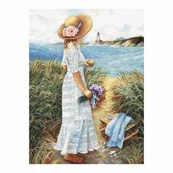 B2403 Набор для вышивания 'Чудесный вид' 25*34см , Luca-S