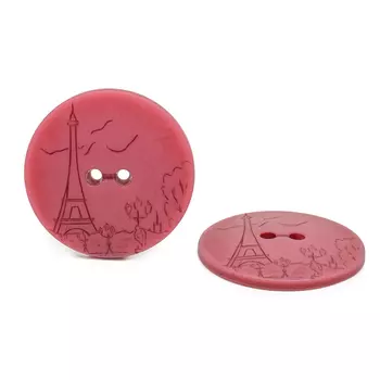 Б44 Пуговица (3.02-1044-45) 'Париж' (валериана)