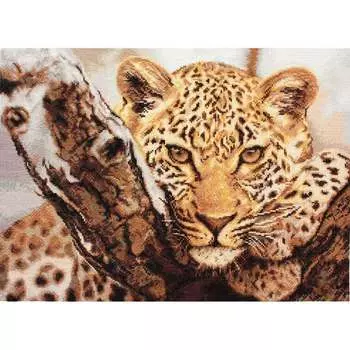 B525 Набор для вышивания 'Леопард' 40*28,5см, Luca-S
