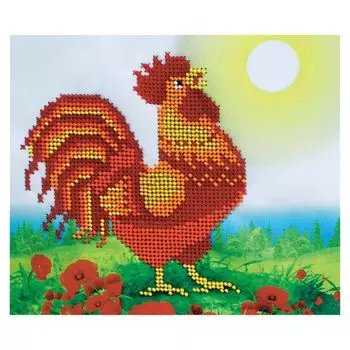 Б-0083 Набор для вышивания бисером 'Бисеринка' 'С добрым утром', 20*20 см