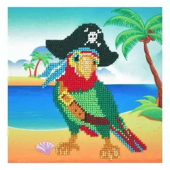 Б-0120 Набор для вышивания бисером Бисеринка 'Пират' 17*16,5см