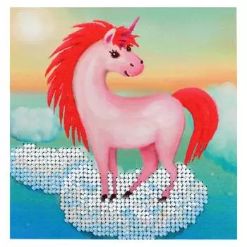 Б-0202 Набор для вышивания бисером Бисеринка 'Фантазия' 12*12см