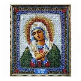 Б-1005 Набор для вышивания бисером 'Чарівна Мить' 'Икона Божьей Матери Умиление' 17,8*22,1 см