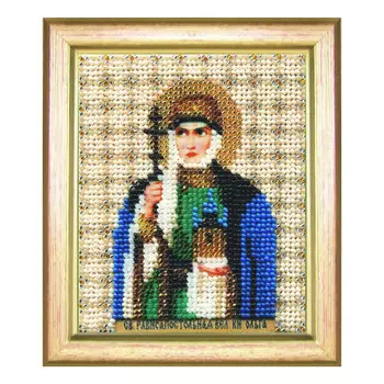 Б-1035 Набор для вышивания бисером 'Чарівна Мить' 'Икона равноапостольная великая кн. Ольга', 11*9 см