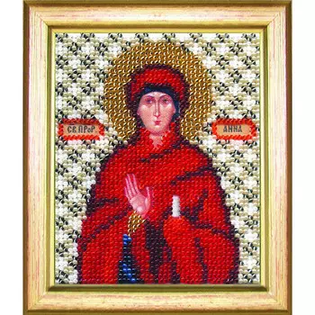 Б-1056 Набор для вышивания бисером 'Чарівна Мить' 'Икона пророчица Анна', 11*9 см