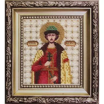 Б-1065 Набор для вышивания бисером 'Чарівна Мить' 'Икона великий князь Игорь', 11*9 см