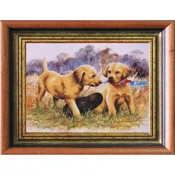 Б-159 Набор для вышивания бисером 'Магия канвы' 'Находка', 42х30 см