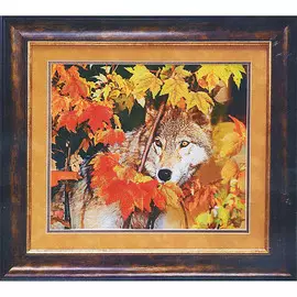 Б-521 Набор для вышивания бисером 'Чарівна Мить' 'Волк', 29*34 см