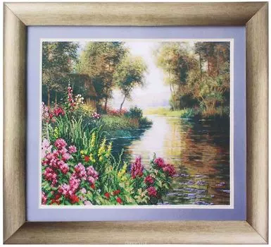 Б-589 Набор для вышивания бисером 'Чарівна Мить' 'Флоксы', 39*33 см