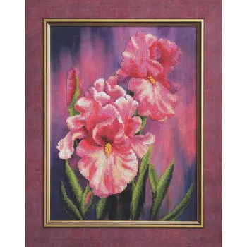 Б-666 Набор для вышивания бисером 'Чарівна Мить' 'Нежность', 24*32 см