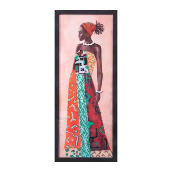 Б-704 Набор для вышивания бисером 'Чарівна Мить' 'Африканская красавица', 20*54 см