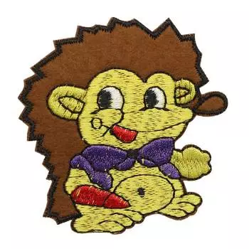 BA1007 Термоаппликация 'Ёжик', 6*7см