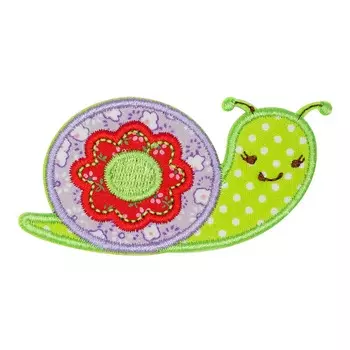 BA1051 Термоаппликация 'Улитка', 6*7см