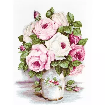 BA2329 Набор для вышивания 'Смешанные розы' 30*38,5 см, Luca-S