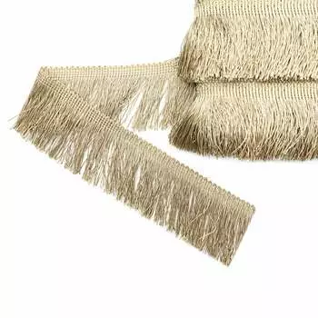 Бахрома 0390-0310 63мм*25м (085 капучино)