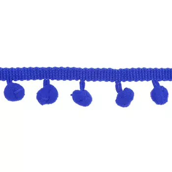 Бахрома с помпонами 20мм*17м (23 темно-синий)
