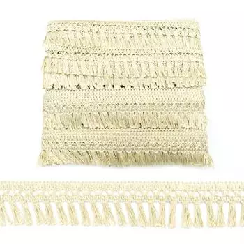 Бахрома T-04 0390-0040 кисти *25м (с551 бежевый)