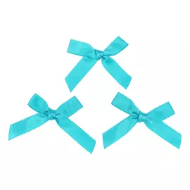 Бантики пришивные, 8шт/упак (т.изумруд)