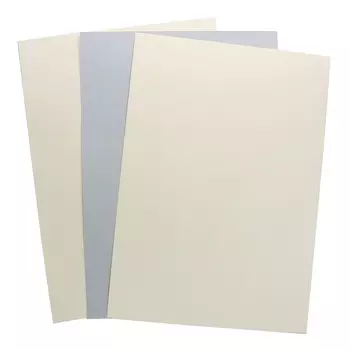 БД0005 Бумага двухсторонняя А4 КОМПЛЕКТ 3шт. Серый/Кремовый
