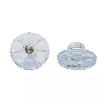 BG079 Пуговица на ножке со стразом 20L (12)