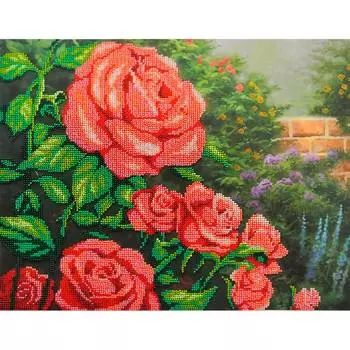 БГ-231 Набор для вышивания 'МП Студия' 'Красные розы', 28*35 см