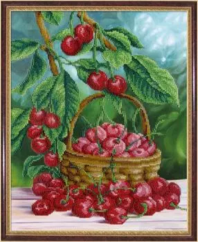 БГ-274 Набор для вышивания 'МП Студия' 'Черешня', 35х28 см