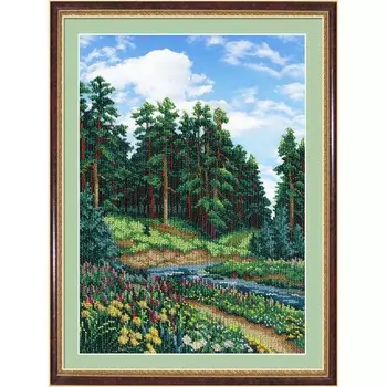 БГ-278 Набор для вышивания 'МП Студия' 'Лес', 35х25 cм