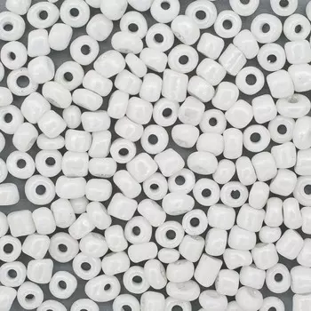 Бисер Астра 6/0, 15г (121 белый)