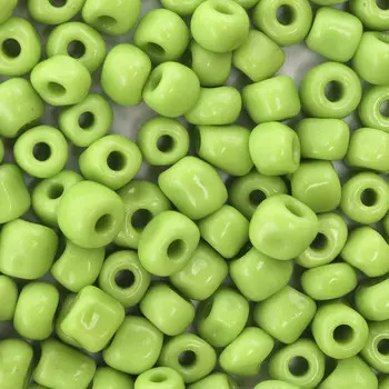 Бисер Astra&amp;Craft 6/0, 15г (44 салат/непрозрачный)