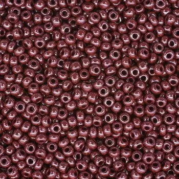 Бисер непрозрачный с покрытием 8/0 (18600), круг. отв., 50г Preciosa