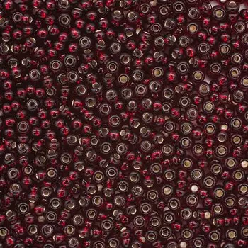 Бисер , Preciosa, 50 г (10/0 темно-красный 18)