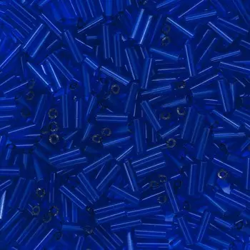 Бисер Preciosa 50г Preciosa (стеклярус синий 03)