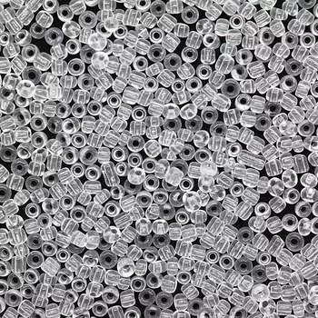 Бисер, (стекло), 11/0, упак./500 гр., Astra&amp;Craft (1 белый/прозрачный)