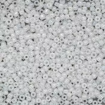 Бисер, (стекло), 11/0, упак./500 гр., Astra&amp;Craft (141 белый/жемчужный)