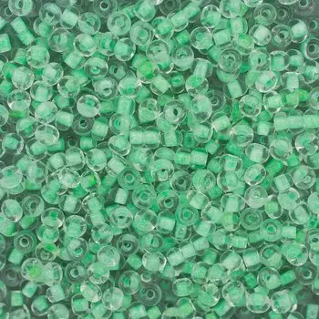 Бисер светящийся в темноте, (стекло), 8/0, упак./20 гр., 'Астра' (00003)