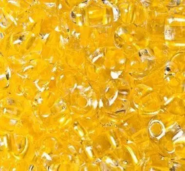 Бисер Twin 2,5/5 мм (38986) прозрачный с цветным центром, 50г Preciosa