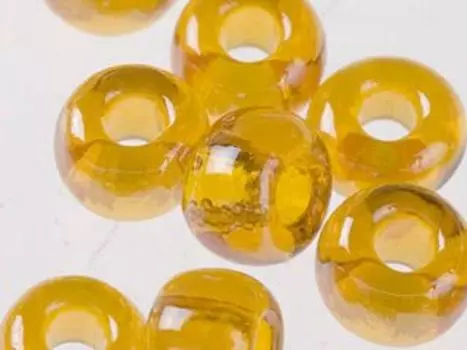 Бисер, упак./500 гр., Preciosa (прозрачный с покрытием, 7/0-86060)