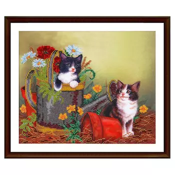 БН-3032 Набор для вышивания бисером Hobby&amp;Pro 'Нежные чувства', 30*25см