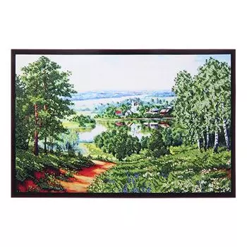 БН-3183 Набор для вышивания бисером Hobby&amp;Pro 'Дивный край', 40*26 см