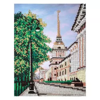 БН-3213 Набор для вышивания бисером Hobby&amp;Pro 'Александровский сад' 17*21,5см