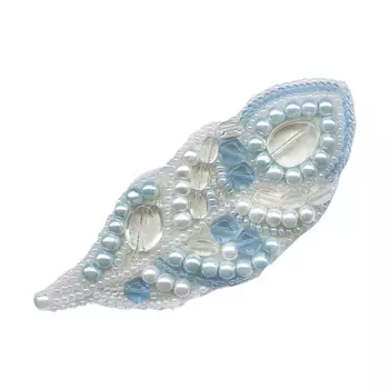 БП176 Набор для изготовления броши 'Нежность' брошь 9,0*3,5см.